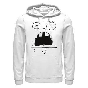Men's SpongeBob SquarePants DoodleBob Expression Pull Over Hoodie