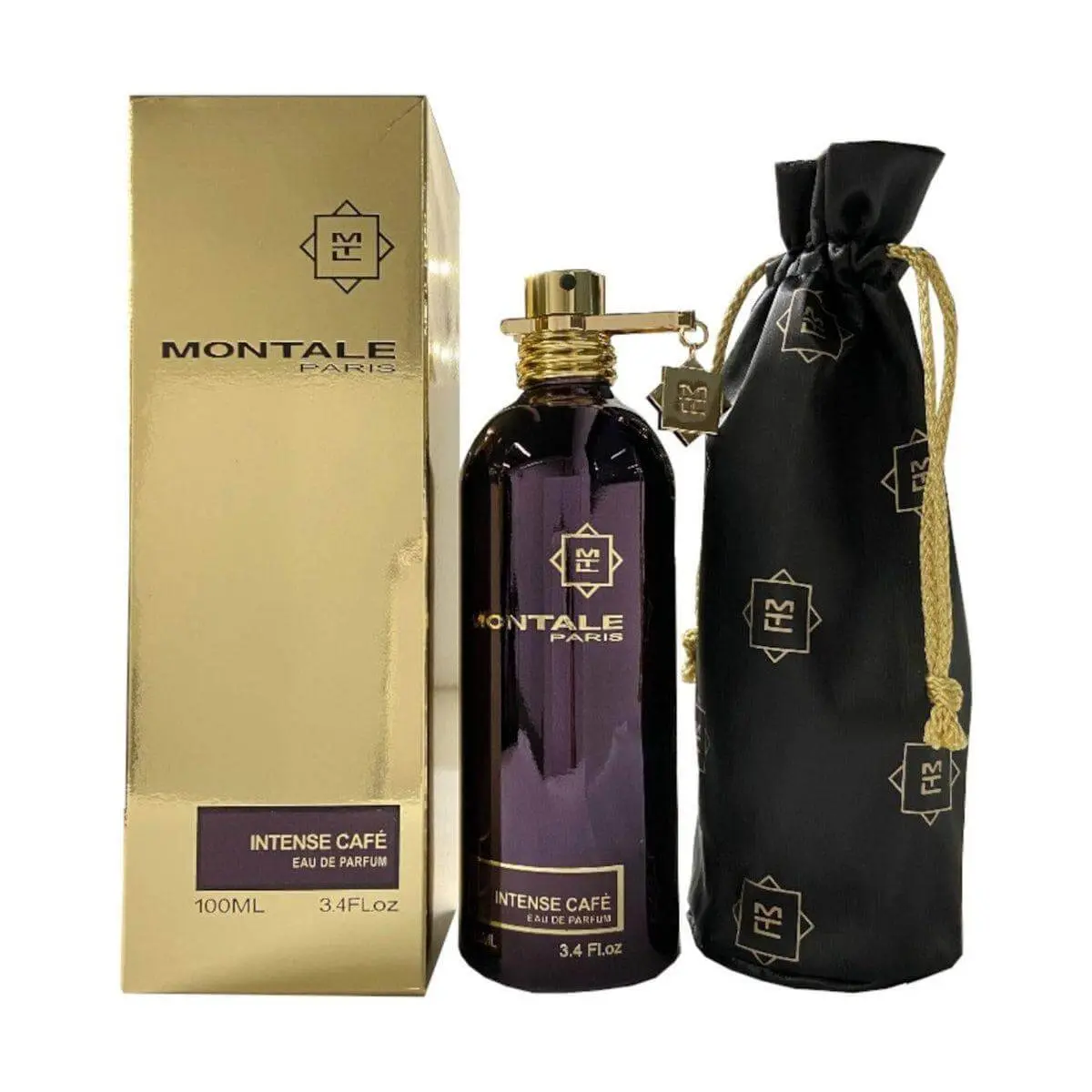 Intense Cafe by Montale Unisex EDP - 3.4 fl oz Liquid Fragrance, Amber Vanilla Floral Scent, Unisex Wear, New In Box