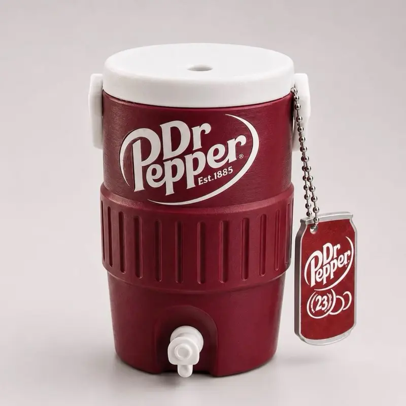 Mini Cooler Can Holder | Soda lovers | 3D Printed with Can Opener| Stylish Lightweight Camping Picnic, Ideal for Birthday Christmas Gifts