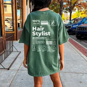 Personalized Hairstylist Shirt, Custom Gift for Cosmetology Grad