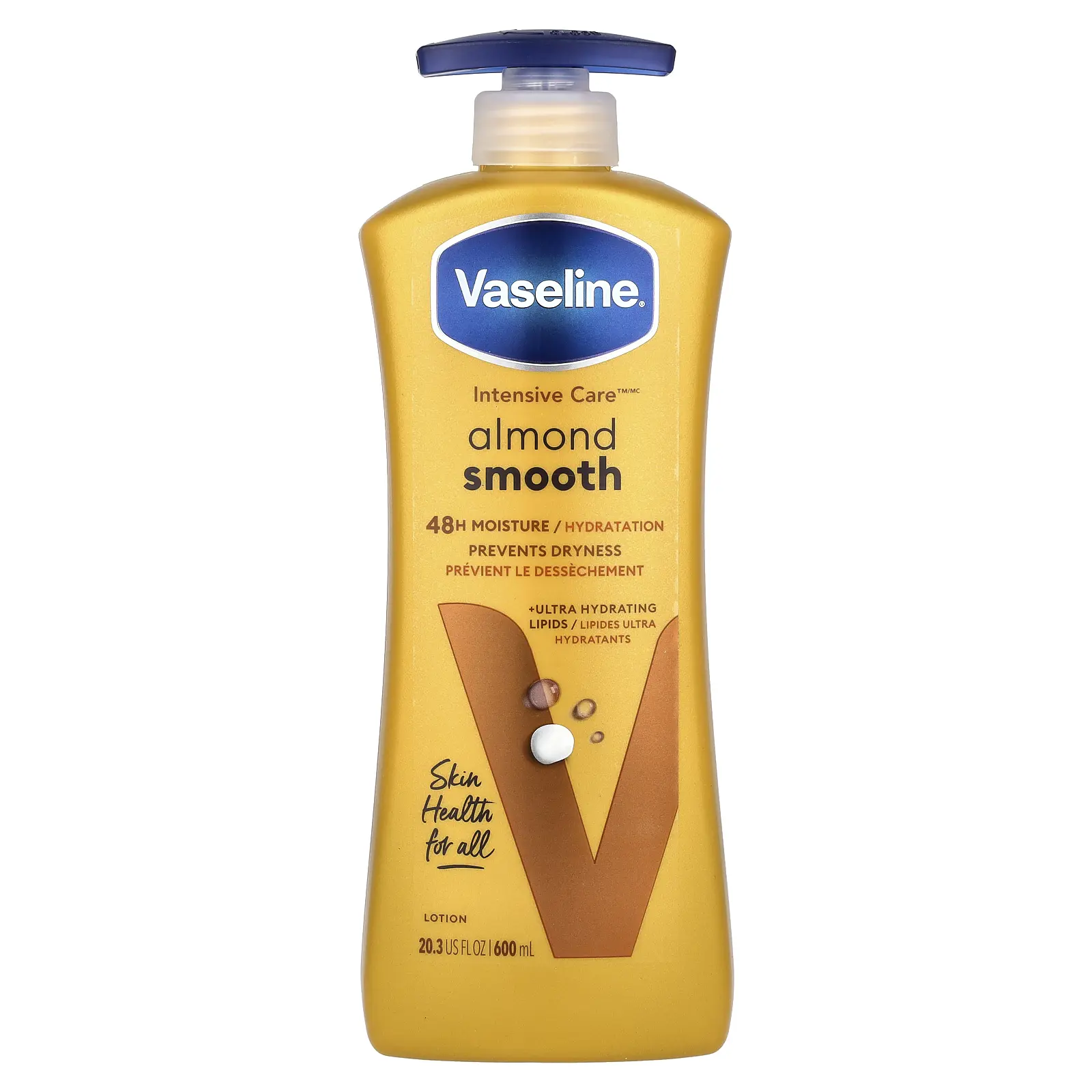 Vaseline Intensive Care™, Almond Smooth Lotion, 20.3 fl oz (600 ml) Vaseline Intensive Care™, Almond Smooth Lotion, 20.3 fl oz (600 ml)
