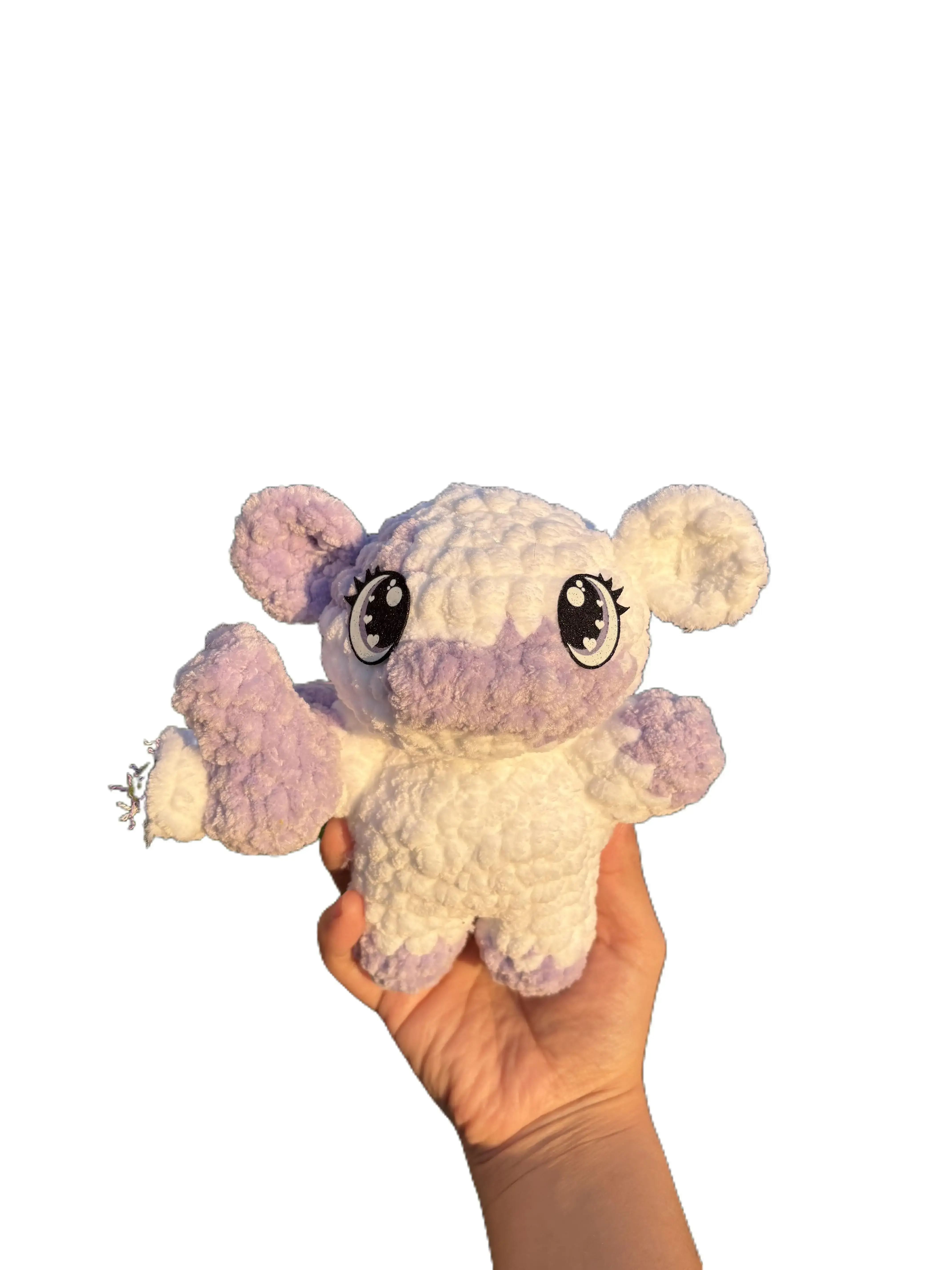 Handmade crochet HI cow Soft Adorable Stuffed Kawaii Stuffed Animals