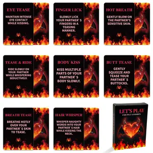 Naughty Couple Card Game - Intimate Interactive Relationship Game for Date Night, Romantic Adult Game for Couples, Valentines Gift for Him Her