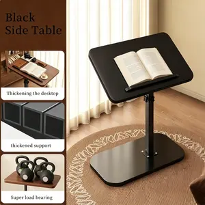 Bedside table Lift-side table Removable bedroom bedside shelf computer table sofa side table tea table Led Nightstand Sets Nightstand Makeup Desk