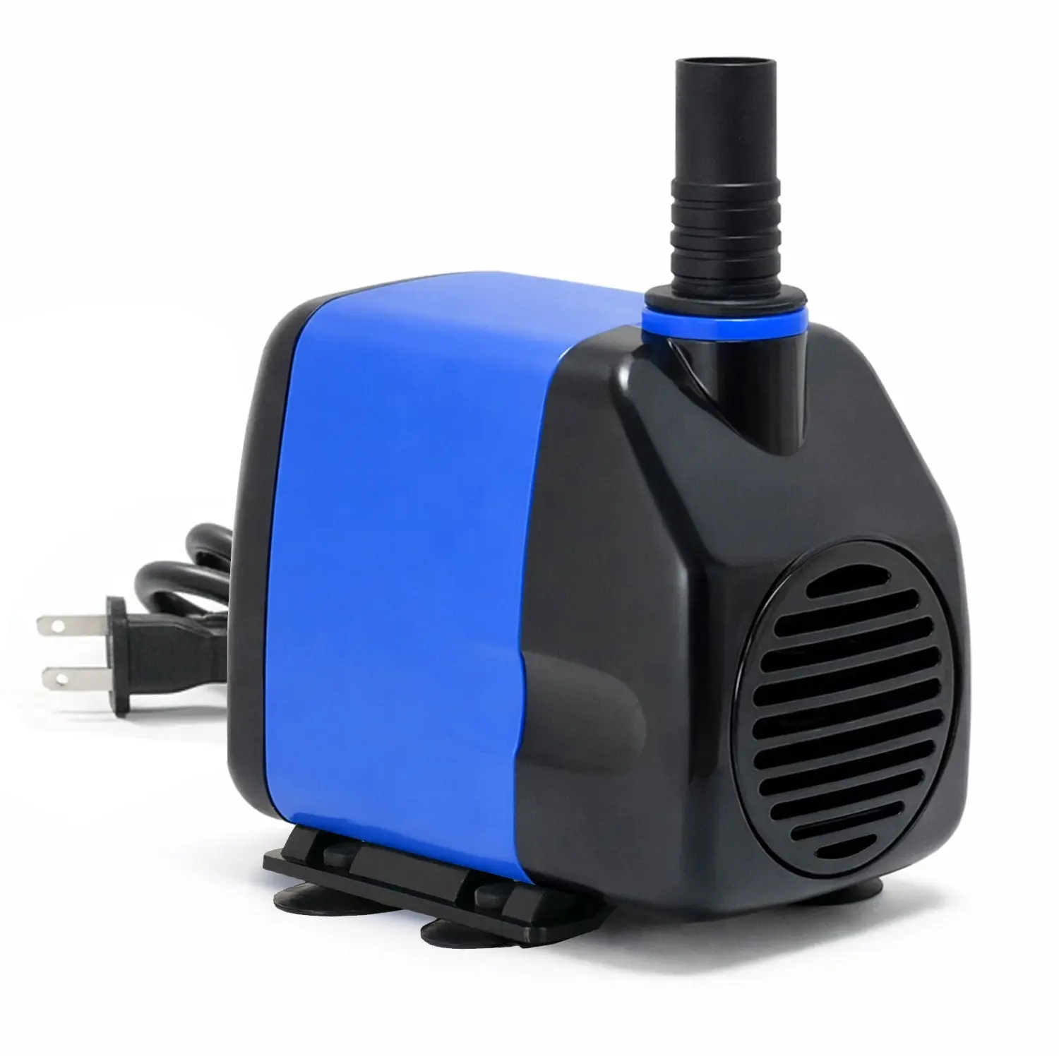 Aqua Dream Classic Submersible Aquarium Pump for Fish, 400 GPH Compact 120V 35W with Power Supply, 8.2 ft Max Head, 1/2" Adapter, Low Noise Easy Cleaning for Fountains Hydroponics Water Circulation