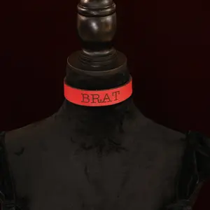Crimson "Brat" Collar