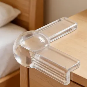 12 Pack Table Corner Covers Baby Safety Corner Guards Rubber Corner Protector Baby Table Corner Protectors for Furniture