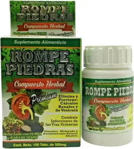 Rompe Piedras Reforzado con Yumel y Rabano Negro (Black Radish) Net Content.100 Tabs