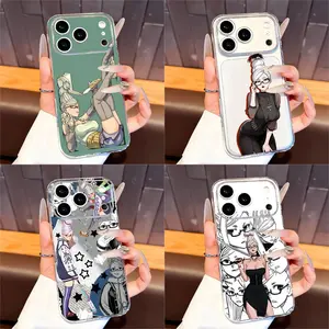 Unique Artistic Design Phone Case S-Seiko Anime D-DandadanS Fashion Phone Case for IPhone 17 16 15 14 13 12 11 Pro Max Plus Air Clear Full-coverage Soft Cover Protective Drop-proof Retro Stylish Christmas Gift