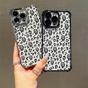 Scream Mask Mobile Phone Case, Designed With Spooky Faces And Wild Patterns, Suitable For IPhone17,16, 15, 14, 13, 12 And 11 Pro Models, Made Of TPU Material, And Provides Shockproof Protection. Perfect For Family, Friends, Children, Birthdays,