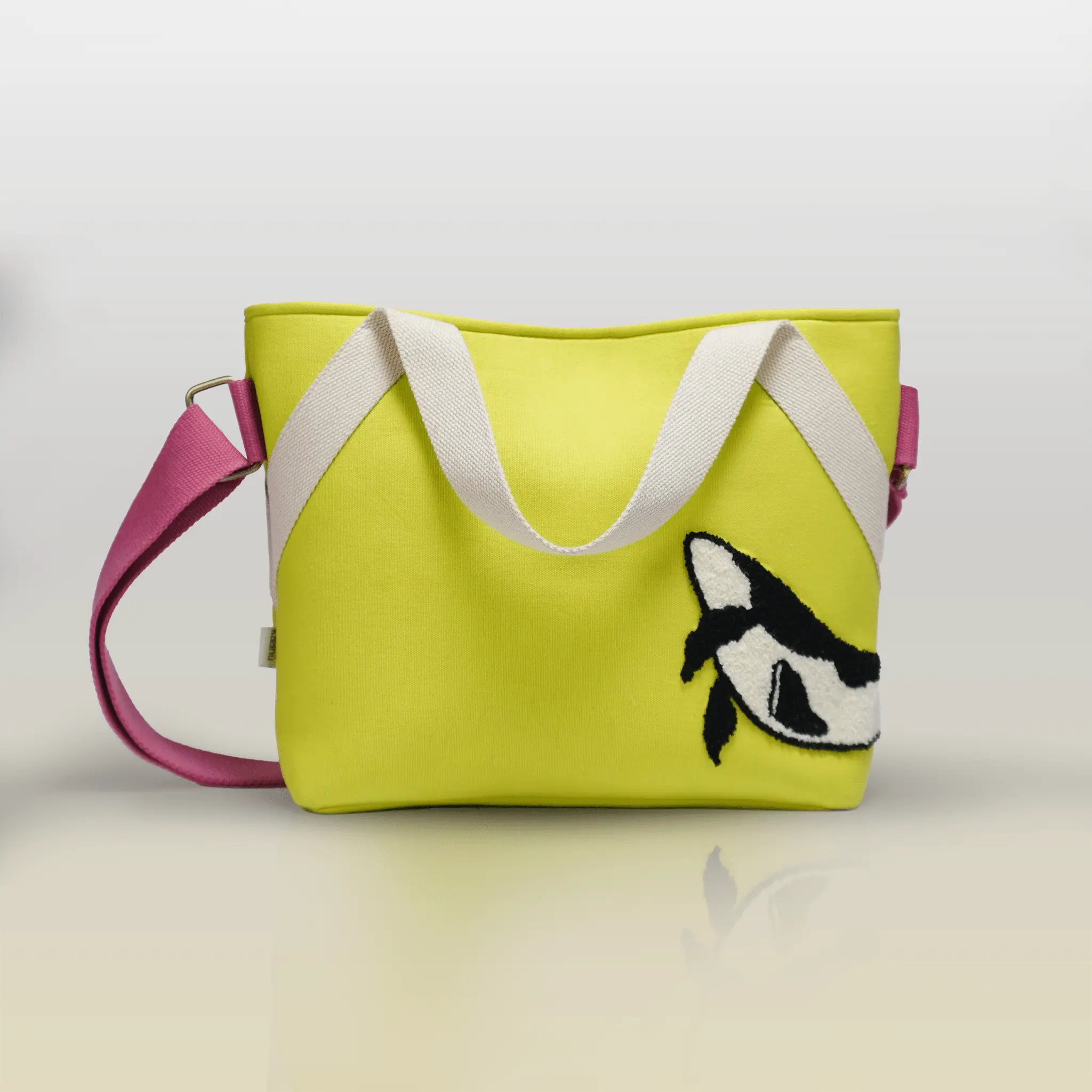 Chartreuse Wave Messenger