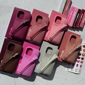Rhode "Summer Lip Gloss" & 3D Silicone Case For iPhone 17 16 15 14 13 12 11