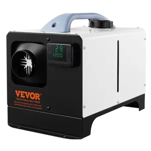 VEVOR 5-8KW Diesel Heater, Diesel Air Heater All in One with Remote Control and LCD Screen, Fast Heating Low Noise, Portable Diesel Heater for Truck Van RV Trailer Camper and Indoors