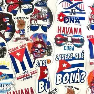Cuban Stickers - Full Color Waterproof Stickers for Indoor & Outdoor Use Havana Decorative Decal