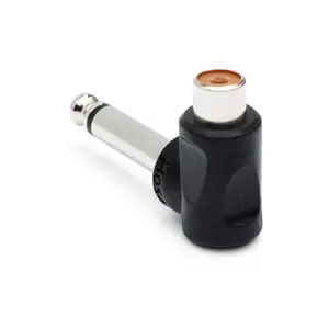 Right angle adapters RCA to 1/4 in TS