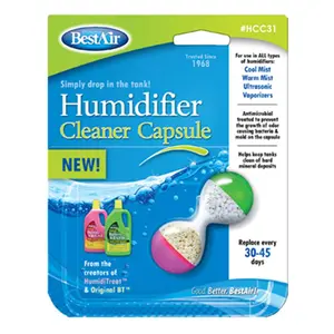 BestAir HCC31 Humidifier Cleaner Capsule