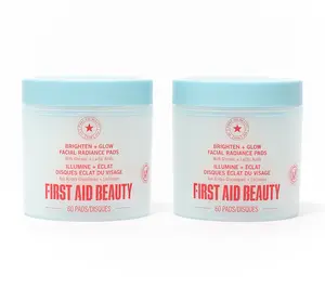 First Aid Beauty 60ct Facial Radiance Pads Duo
