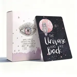 Daily Positive Oracle Deck - Artistic Mindfulness Tool for Overcoming Anxiety, Finding Inner Strength, Manifestation, Spiritual Wellness, Heart-Centered Guidance, Soul Work & Mindful Living Practice, Unique Gift for Her