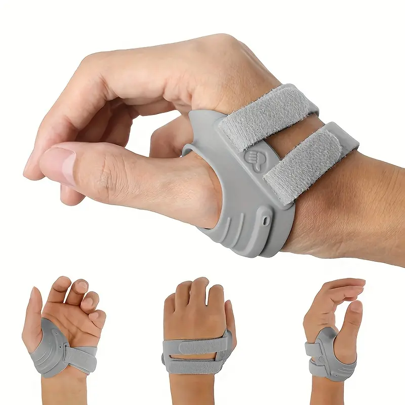 1pc Adjustable Thumb Brace, Thumb Splint, Thumb Support, Lightweight, Breathable, Machine-Washable, for Men And Women