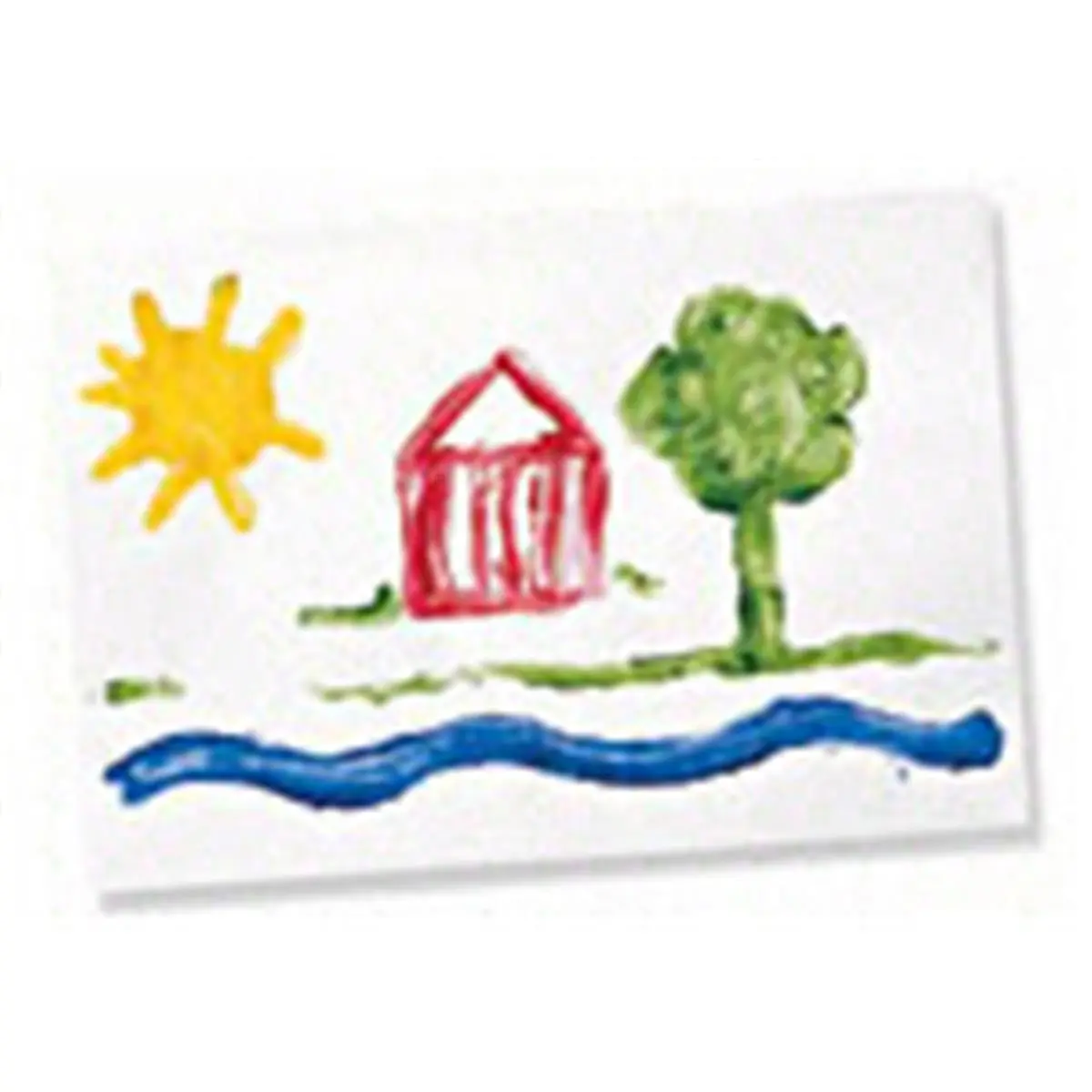 Pacon Corporation Pac5316 Finger Painting Paper - Extra Strong Smooth Gloss Craft Paper, Art Craft Supplies, Office Stationery for Hand-Drawn Creations, Hand Drawn Paper