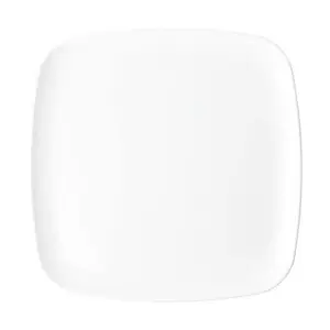 12 Inch White Square Organic Serving Tray Dish - 2 Pack