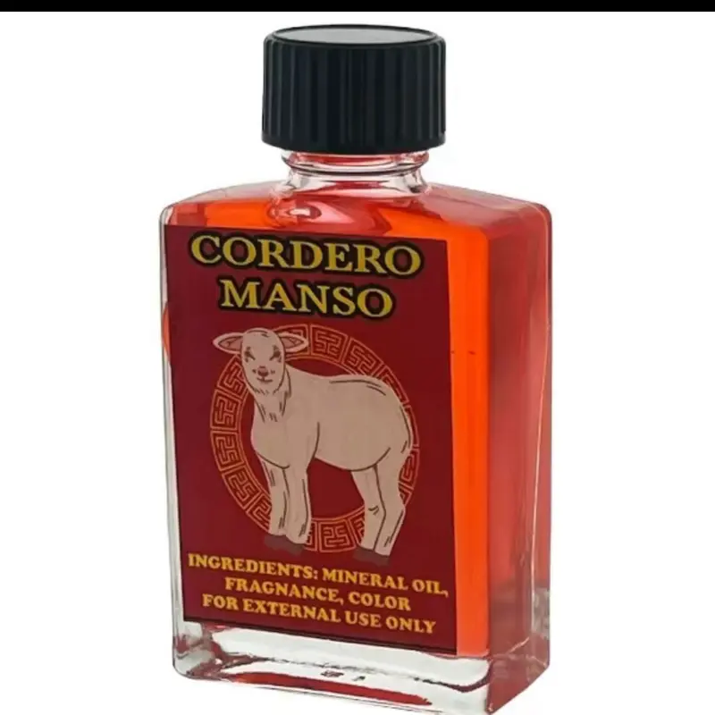 Cordero Manso Oil - 1 fl oz Body Care Blend Infused with Natural Essences for Rituals & Empowerment Cosmetic Eco-Friendly Shipping