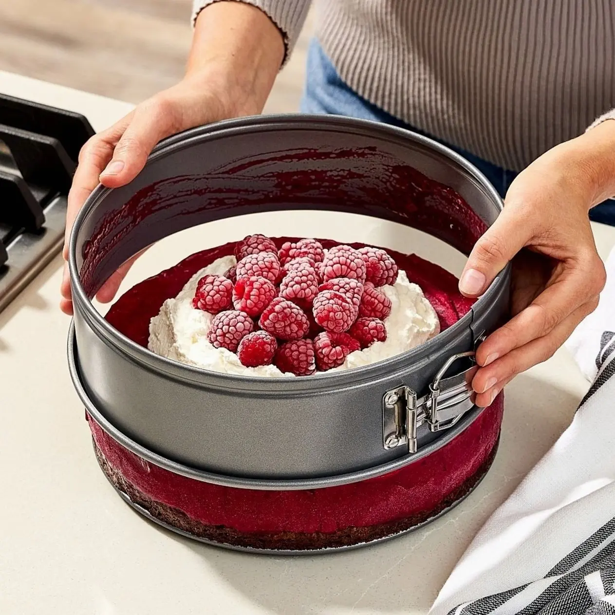 All-Clad Nonstick Pro-Release Springform Pan, 9"