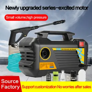 Electric Pressure Washer 2600 Max PSI 4.8 GPM Electric Powered Washers, Built-in Carry Handle, Detachable Foam Cannon, Pro-Style Wand,Nozzle Set, for Cars/Fences/Driveways/Home/Patios