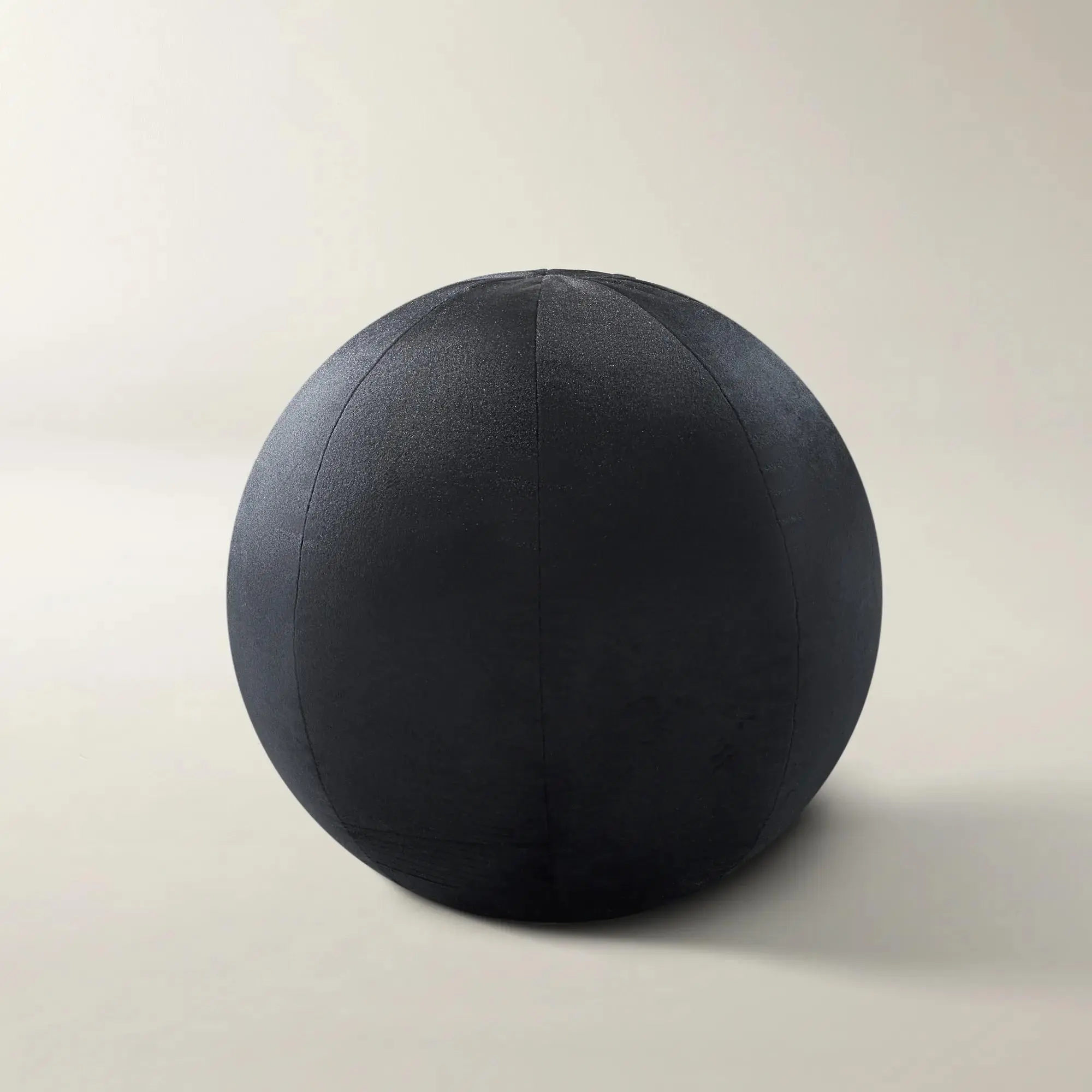 Z Gallerie Veda Velvet Ball Pillow, 12" Black Polyfill Standard Pillow, Polyfill Standard Pillows Home Decor Cushion Z Gallerie Veda Velvet Ball Pillow, 12" Black Polyfill Standard Pillow, Polyfill Standard Pillows Home Decor Cushion