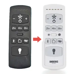 Anderic RRTR292A Replacement Ceiling Fan Remote Control for Harbor Breeze TR292A, TRD050G1M, 2AQZU18053, and KUJCE10612