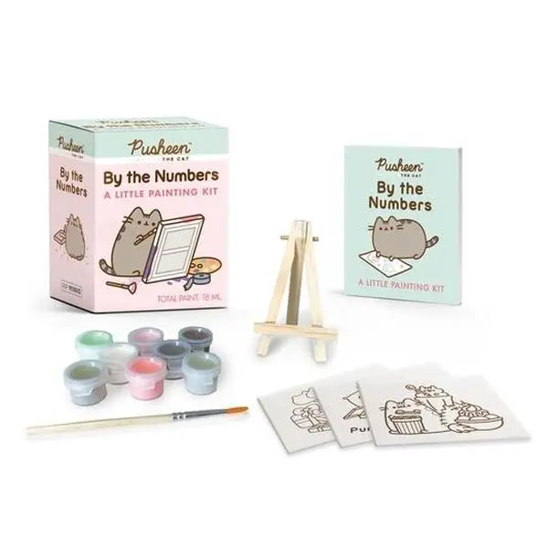 Pusheen by the Numbers: A Little DIY Painting Kit - Claire Belton, Paperback