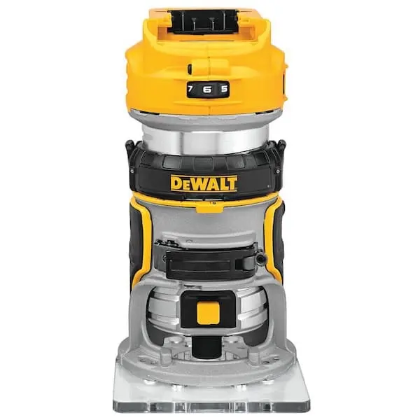 20V MAX XR Series Cordless Brushless Fixed Base Compact Router (Tool Only) - Portable Power Tool with Dual LED Clarity, Precision Cutting for Hardware Tasks
