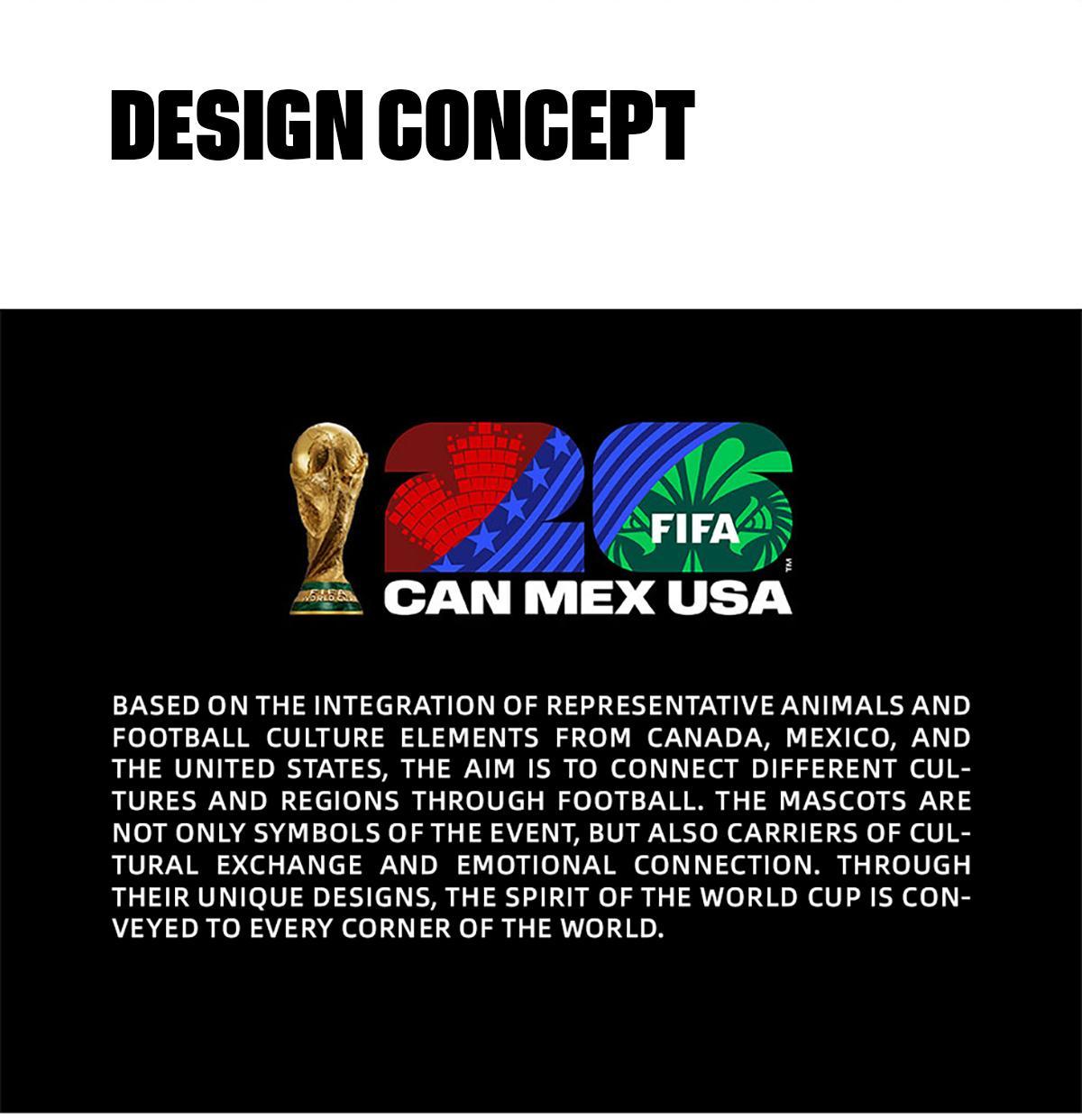 FIFA Official Licensed 2026 World Cup Mascot Toy Figurines Set of 3 (Maple, Zayu & Clutch), Collectable Soccer FIFA 26 Mascot Toys