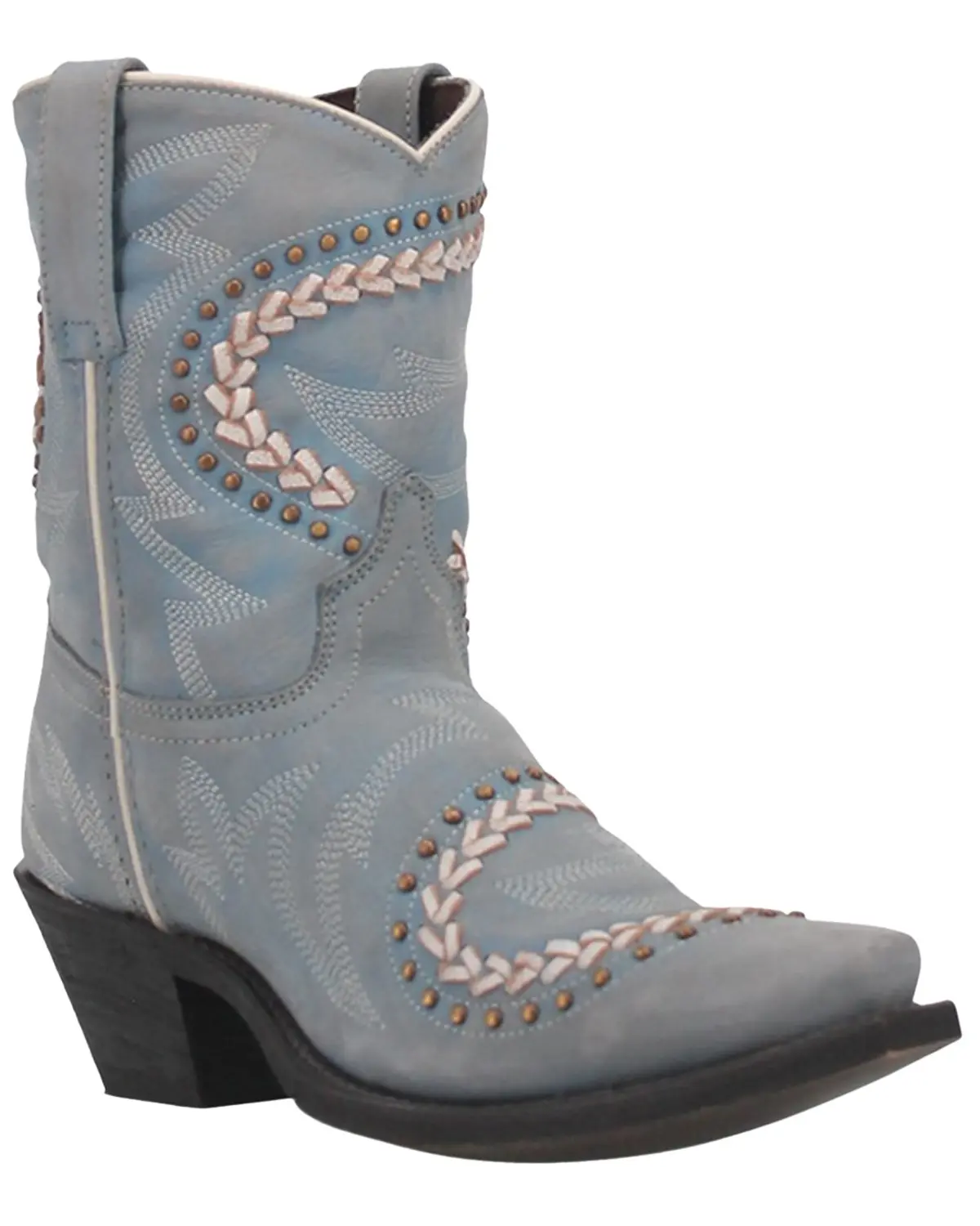 Laredo Women's Women'S Fancy Leather Western Boot Snip Toe - 52401