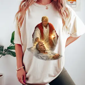 Funny Jesus Drump T-shirt, Sarcasm Tee, humor Trending Streetwear