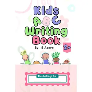 First Writing Book: ABC Handwriting Practice for Kids: Fun and Easy Tracing Workbook with Letters A-Z, Alphabet Practice, and Pre-Writing Skills for Toddlers and Preschoolers Paperback – May 6, 2025