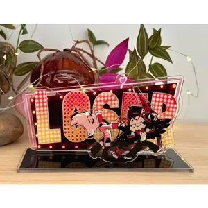 Hazbin Hotel || Angel Dust and Husk Loser || Standee