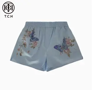 TCH—Light Luxury，Unisex Outfit, New Arrival Rhinestone Butterfly Shorts