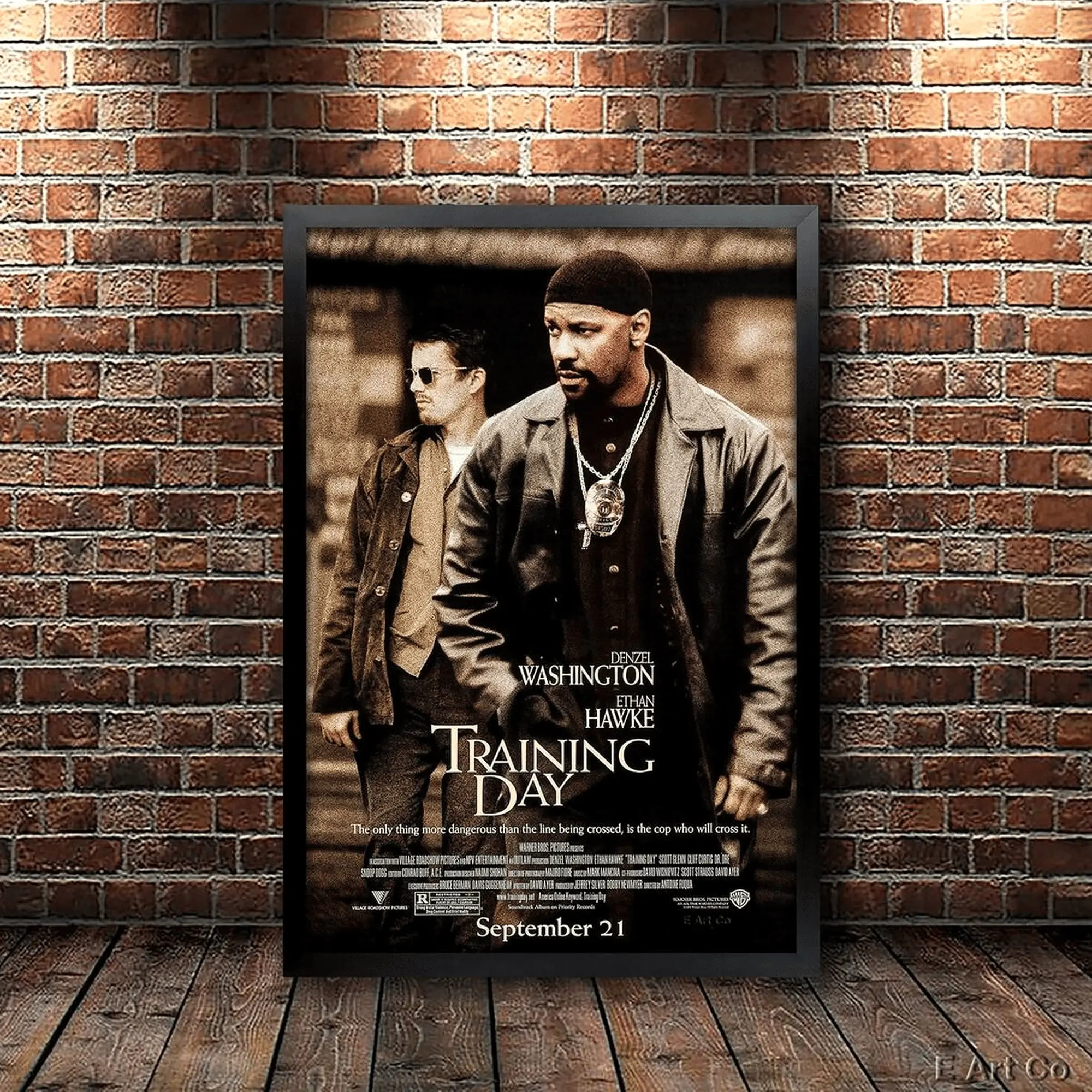 Training Day Movie Poster