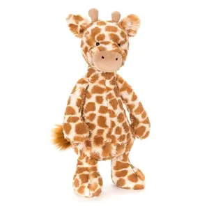 Jellycat Bashful Giraffe Plush Toy, Medium 30.48cm, Soft Stuffed Animal