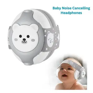 Baby Noise Cancelling Headphones – Infant Earmuffs for 0-36 Months, Adjustable Headband Ear Protection for Sleep, Travel & Outdoor