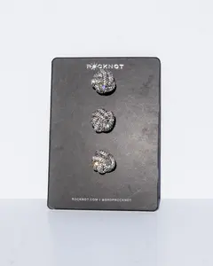 MAGIC BUTTONS - 3 Knots- Crystal