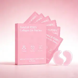 Pdrn Collagen Eye Mask, 8 Pairs, Firming Lifting, Gentle Moisturizing, Contains Hyaluronic Acid & Niacinamide, Daily Care Eyemask Patch