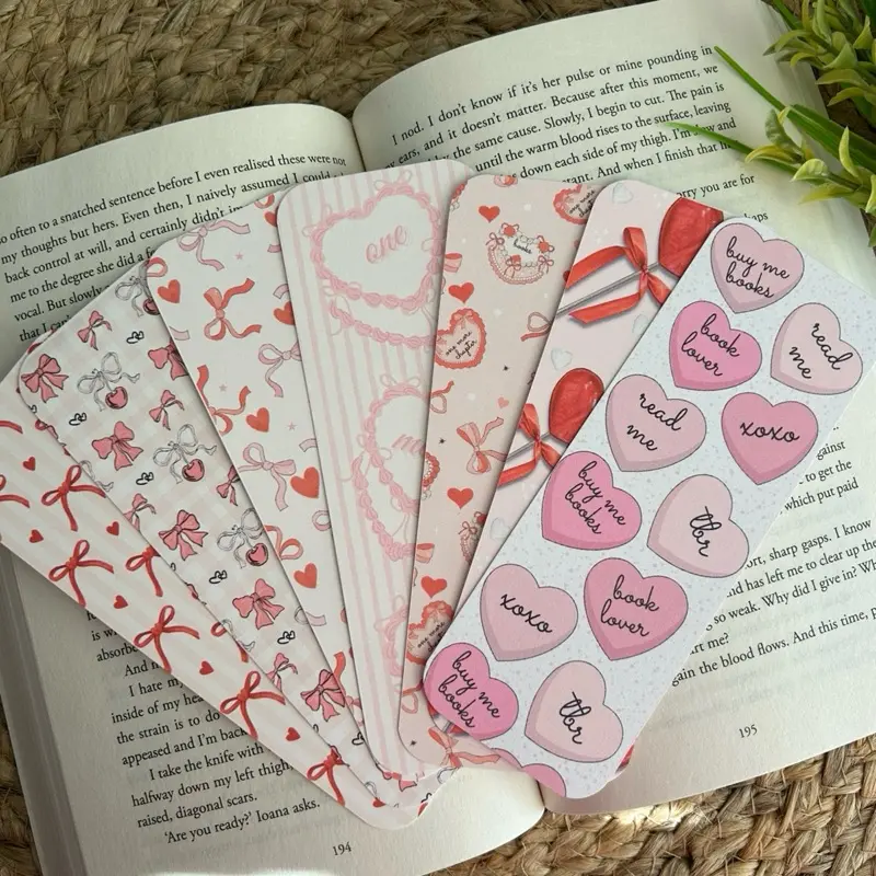 Valentine’s Bookmarks