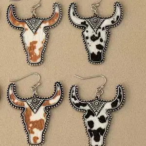 Bull Skull Earrings Bull Skull Earrings