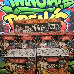 Panini NFL Break #27: 3-2025 Select Mega & 2-2025 purple Select Blaster Boxes & 2-2025 Green Select Blaster Boxes & 3-2025 Mosiac Blasters Collectible Sports Trading Cards