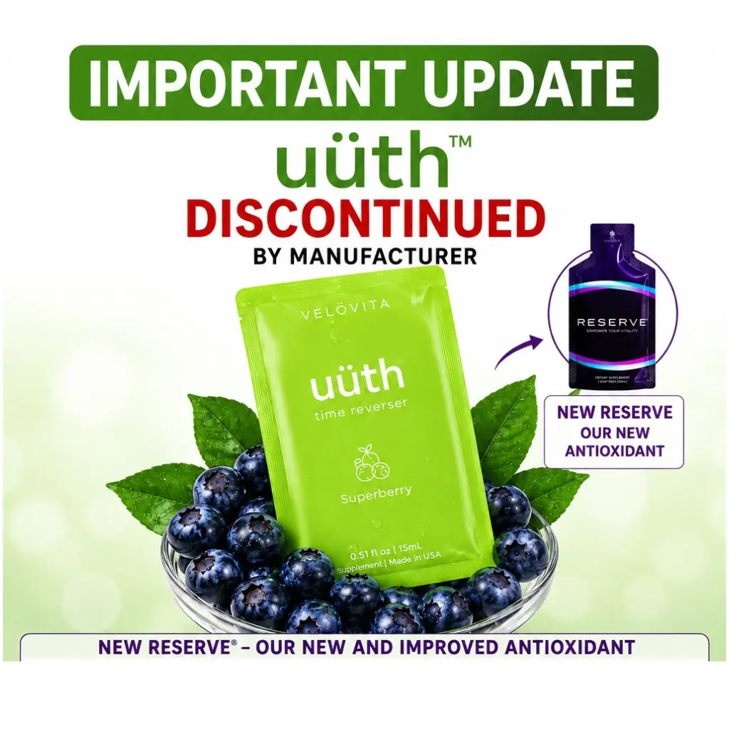 Uüth is Now Reserve TIME REVERSER - Tripple berry - 1 Box snap Healthcare Dietary Edible Fitness