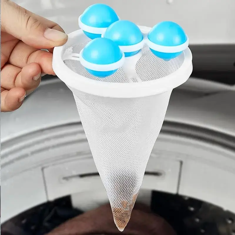 3 pieces/washing machine hair filter - floating lint trap, no power required, commercial cleaning, laundry mesh bag, durable material, easy to use, suitable for household laundry, Laundry Accessories, Various laundry needs