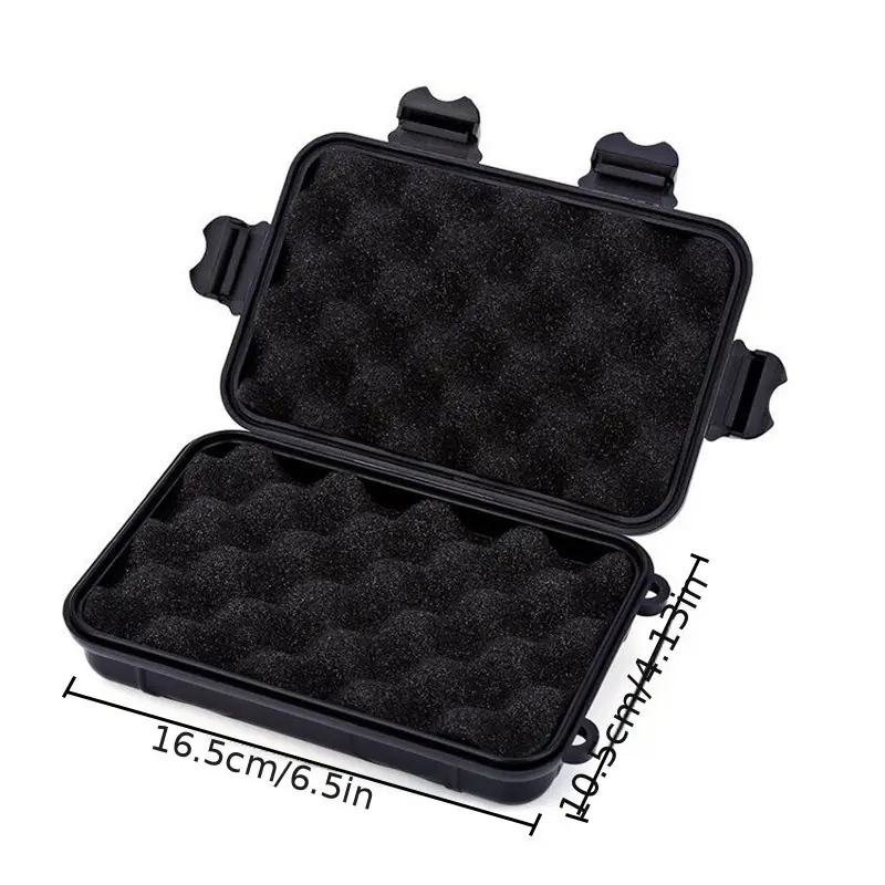 Outdoor Plastic Waterproof Sealed Survival Box Container Camping Outdoor Travel Storage Box Camping Gear Camping Equipment Camping Supplies