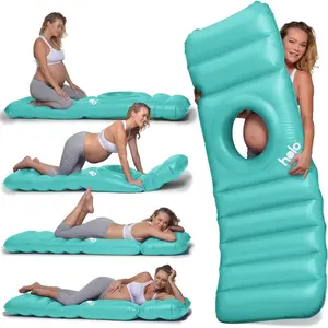 The  Inflatable  Pillow - Full  Maternity Airbed/Float with Hole for  - for Ultimate Sleeping Support & Comfort - Say Goodbye to  Related  and  (Mint)